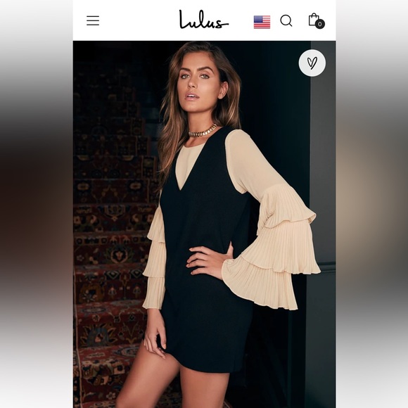 Pleated Sleeve Blouse - Picture 2 of 9